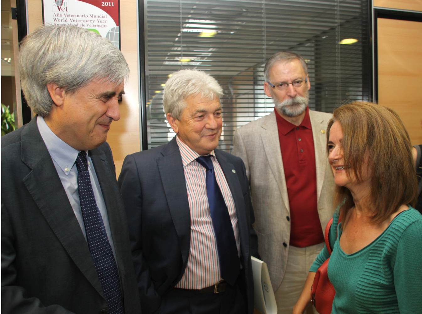 Inmaculada Ibor, María Luisa Fernández Miguel y Fernando Carrera.