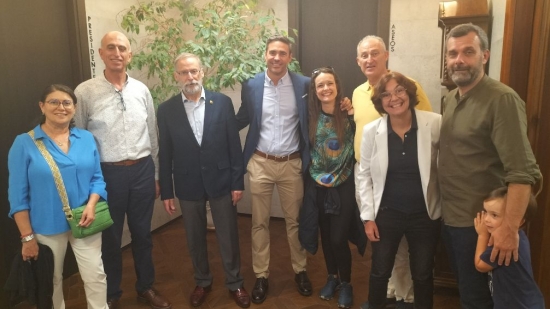 Los presidentes de los colegios de Lérida, Palencia, León, Alicante, Zamora, Badajoz, Tenerife y Las Palmas.