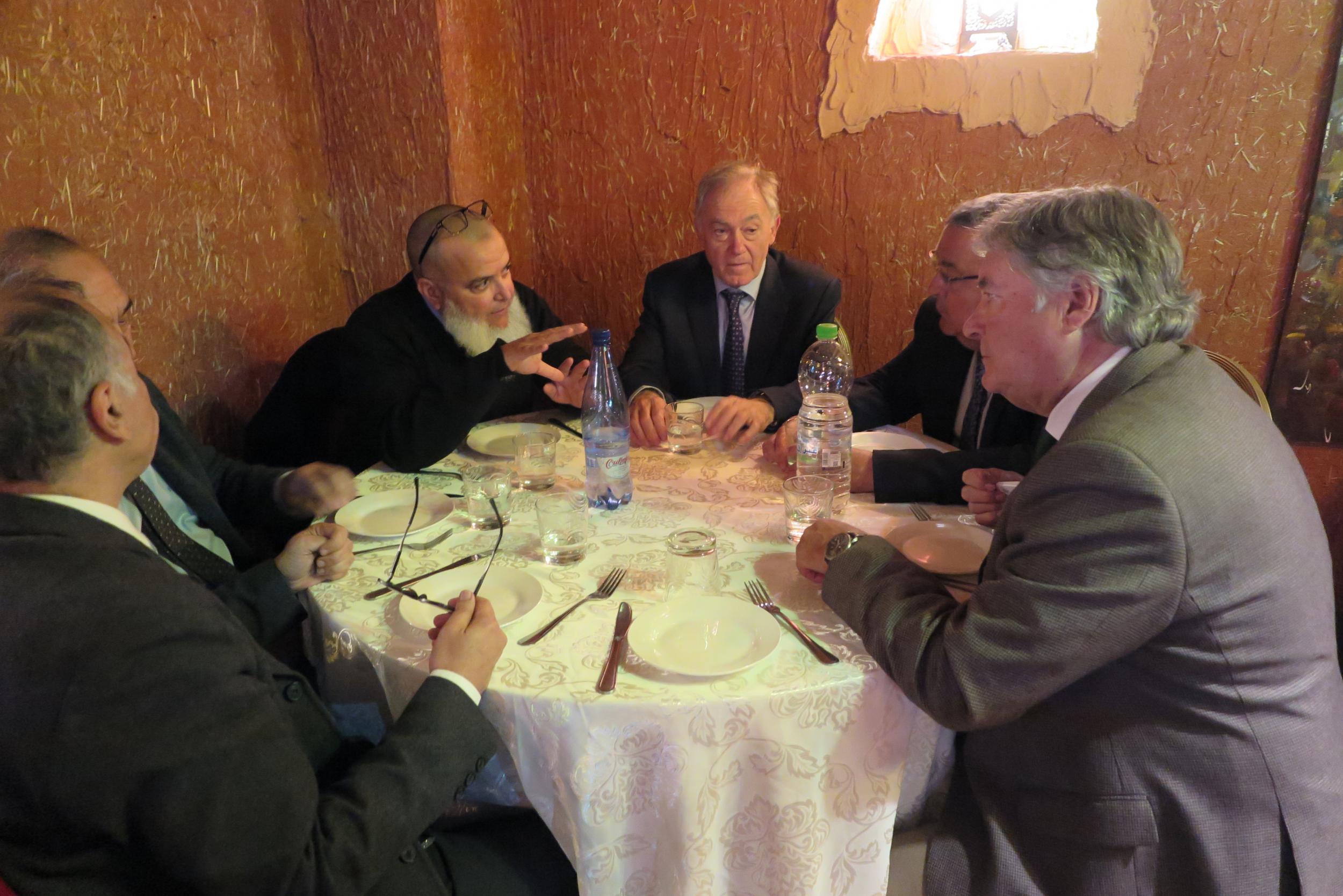 Encuentro veterinario hispano-marroquí. Cena ofrecida por la ONV.