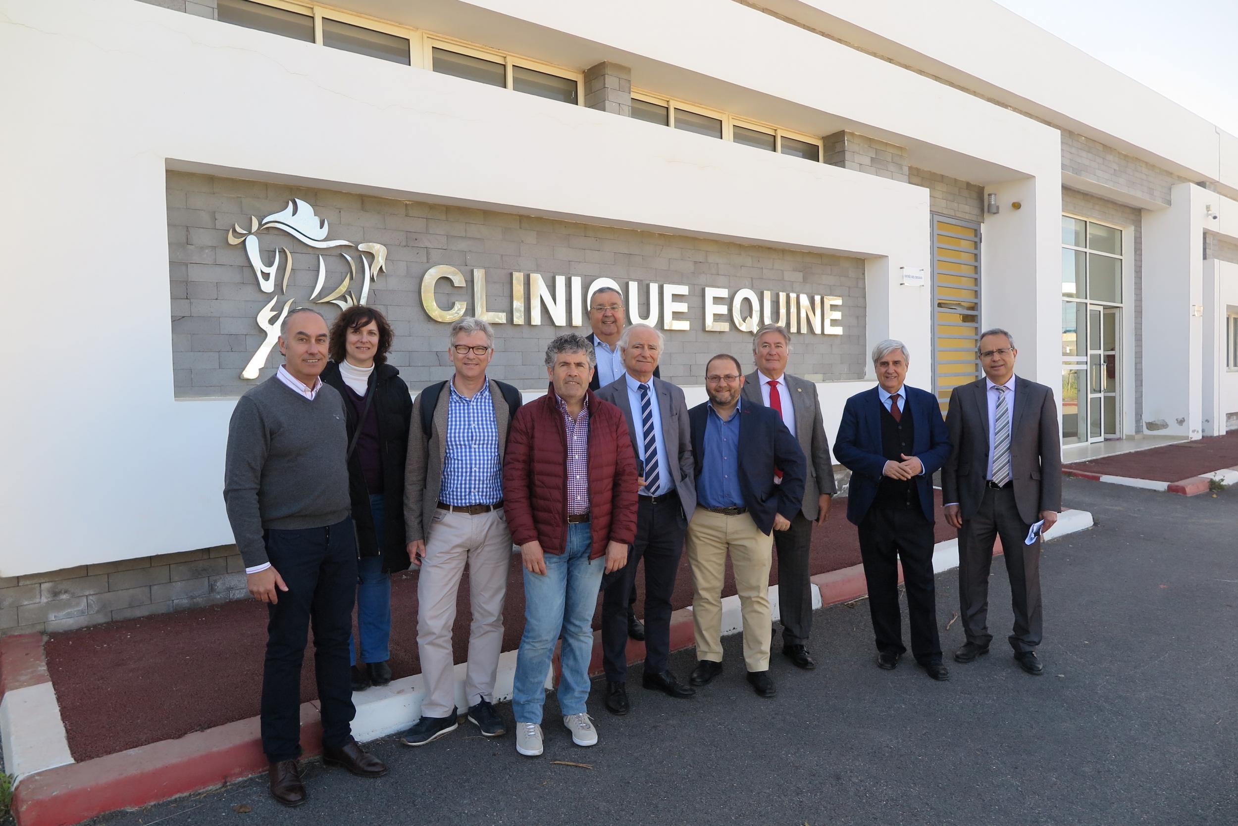 VISITA AL INSTITUTO AGRONÓMICO Y VETERINARIO HASSAN II EN RABAT