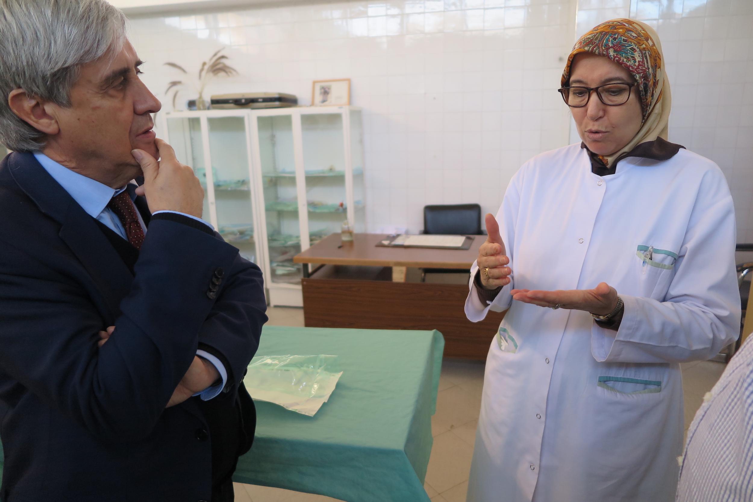 VISITA AL INSTITUTO AGRONÓMICO Y VETERINARIO HASSAN II EN RABAT