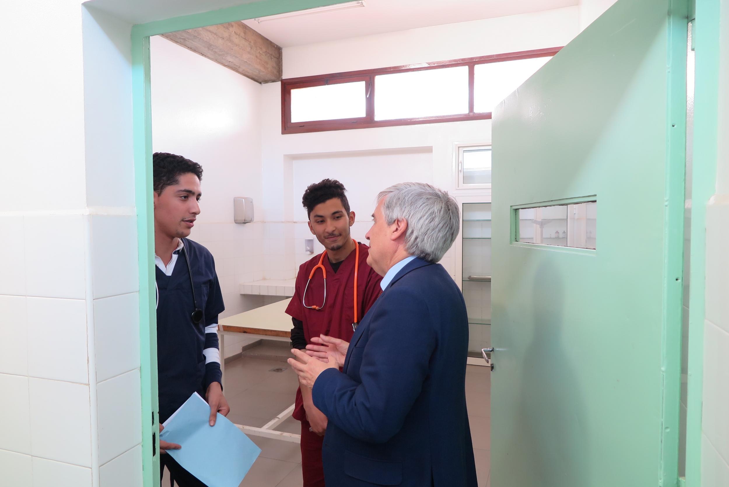 VISITA AL INSTITUTO AGRONÓMICO Y VETERINARIO HASSAN II EN RABAT