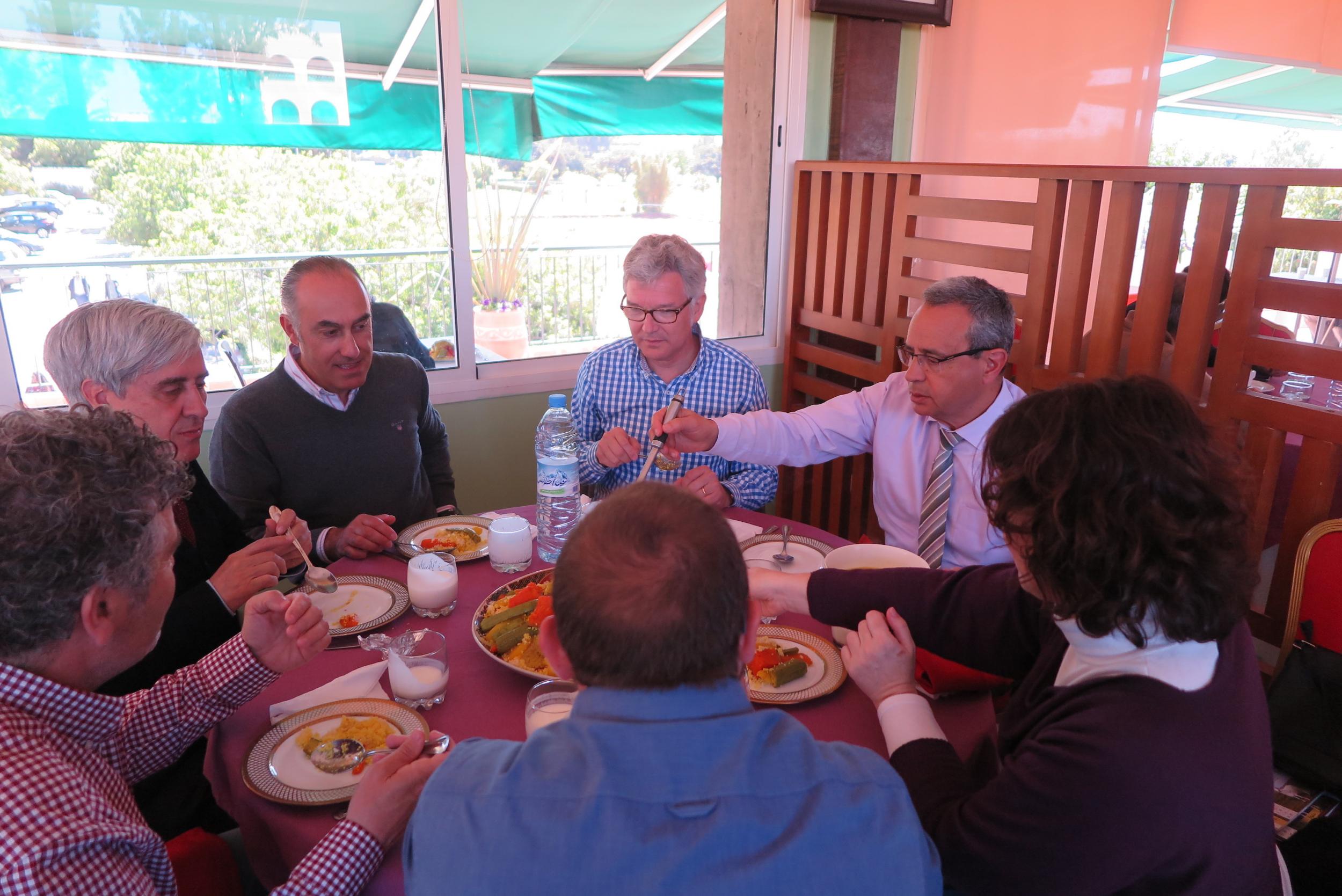 VISITA AL INSTITUTO AGRONÓMICO Y VETERINARIO HASSAN II EN RABAT