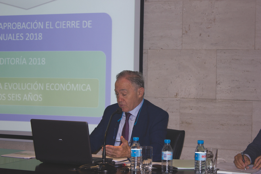 Felipe Vilas explica los presupuestos.