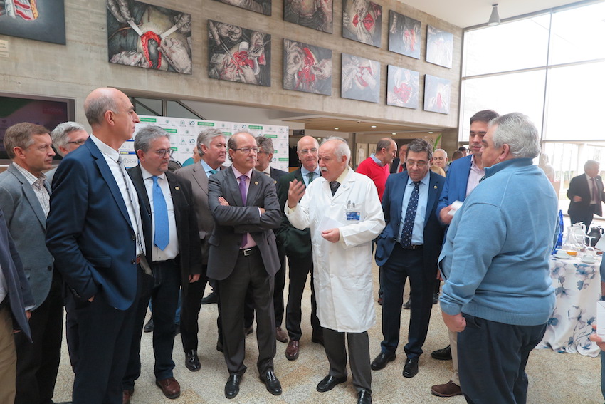 Visita a las instalaciones del centro de cirugía de mínima invasión Jesús Usón.