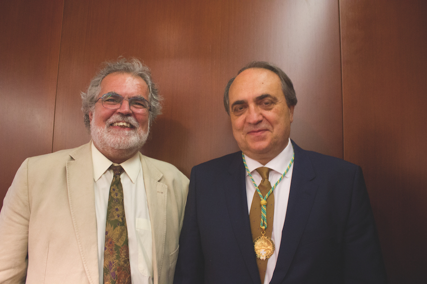 Enrique Rodríguez y Luis Alberto Calvo.