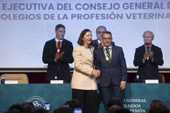 La secretaria de Recursos Agrarios del MAPA y el vicepresidente de la OCV