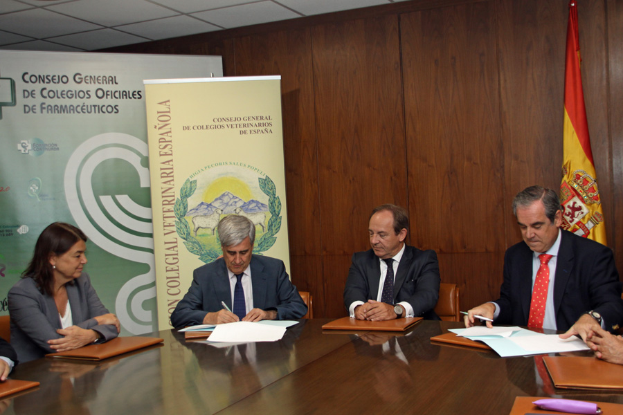 Belén Crespo, Juan José Badiola, Javier Castrodeza y Jesús Aguilar.