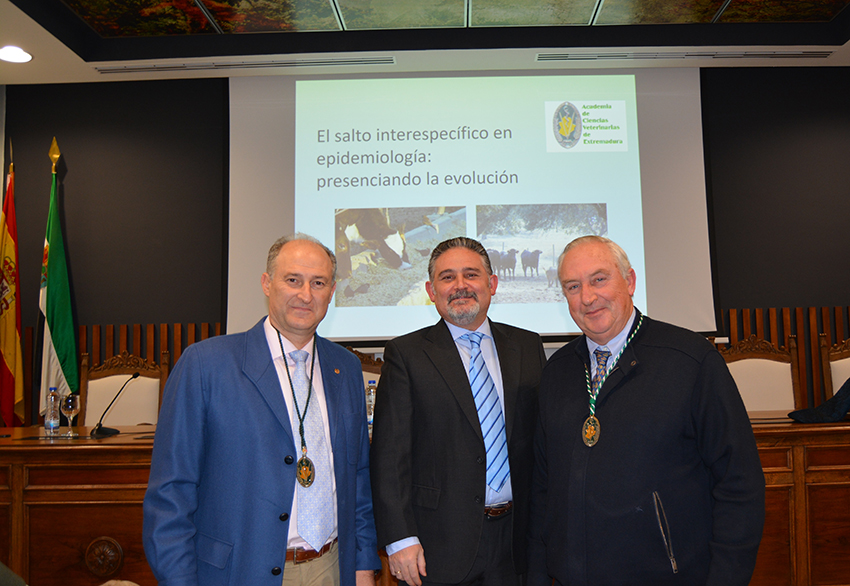 Inauguración del curso académico 2017-2018 de la Academia de Ciencias Veterinarias de Extremadura