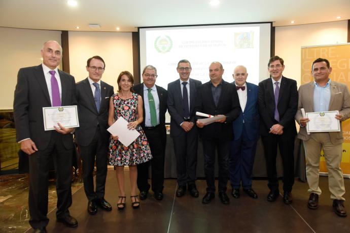 El Colegio de Murcia celebró al Patrón de los veterinarios en una acto al que acudieron más de 200 personas
