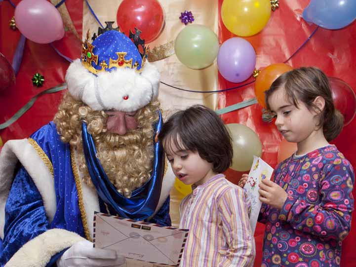 Postales de la última visita de los Reyes Magos