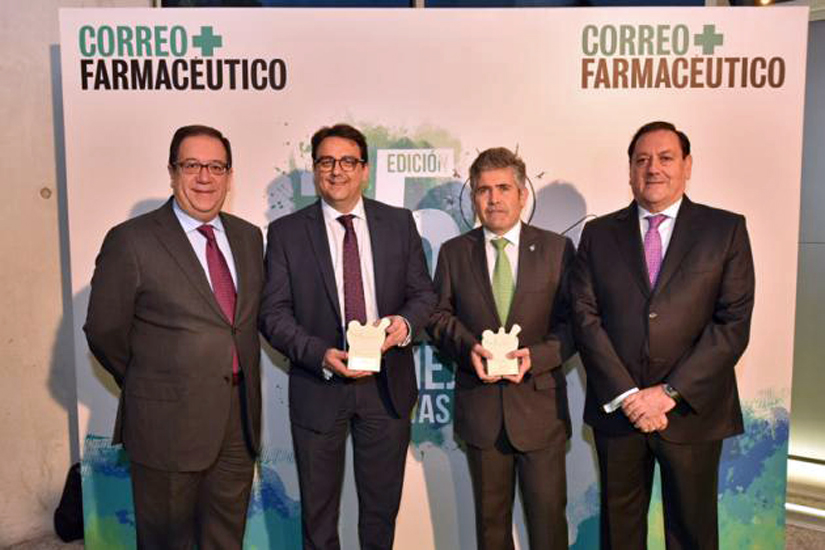 Correo Farmacéutica premia a los Colegios extremeños