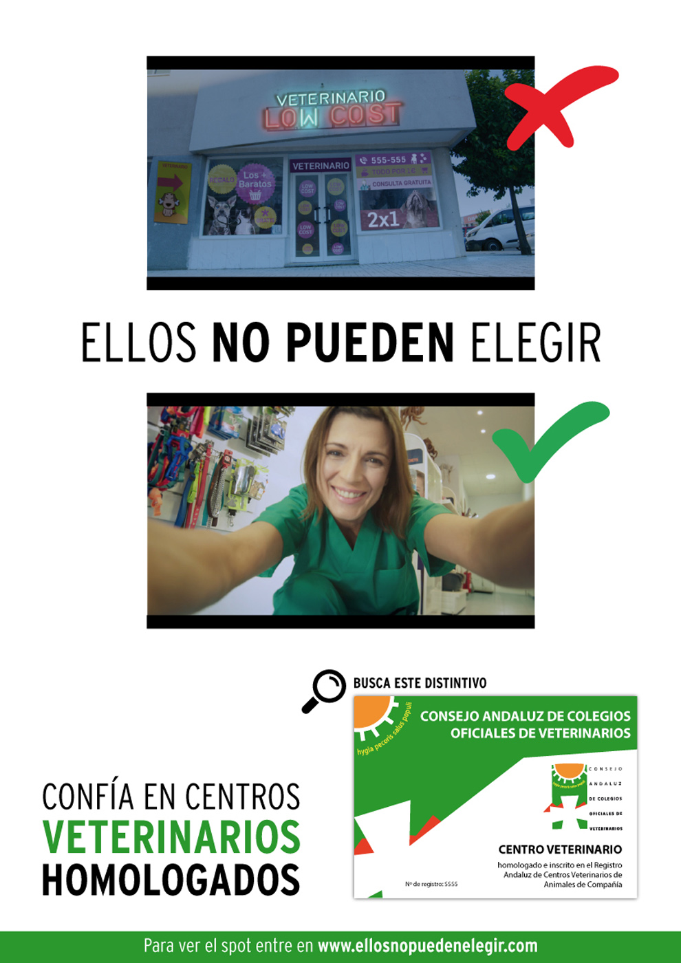 Campaña del Consejo Andaluz frente al intrusismo y la mala praxis