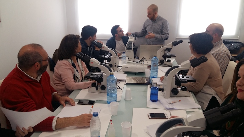El Dr. Antonio Meléndez Lazo  impartió un Curso práctico sobre citología