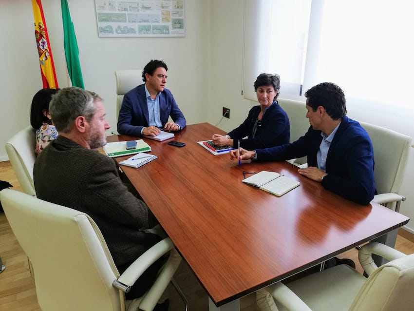 Reunión con el Delegado territorial de Agricultura, Ganadería, Pesca y Desarrollo Sostenible