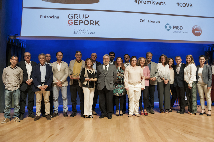 El Colegio de Barcelona celebró la fiesta de entrega de la primera edición de los primeros Premios Vets