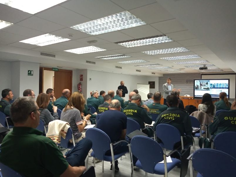 Imagen de archivo de un curso al que asistieron agentes del Seprona