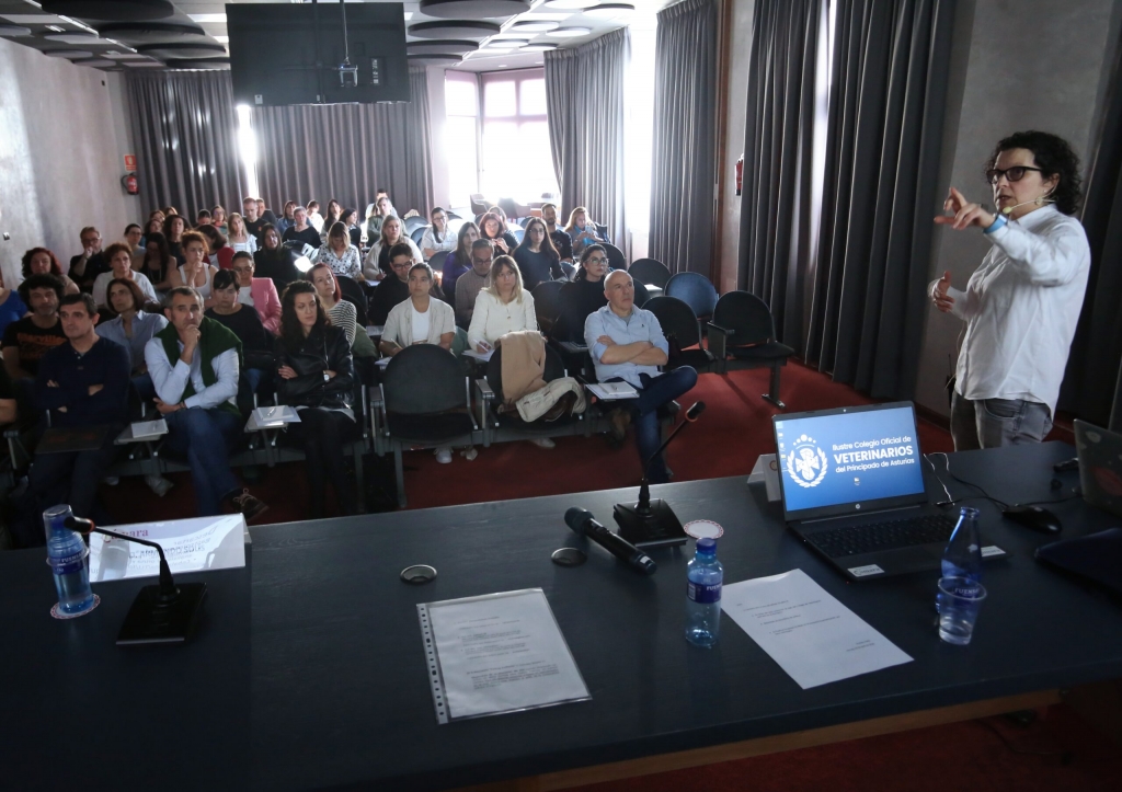 Más de 60 veterinarios asisten a la jornada presencial sobre enfermedades gastrointestinales organizada por el Colegio de Asturias