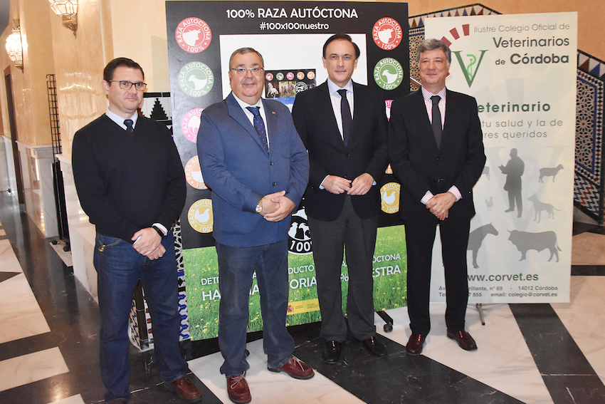 Exposición fotográfica de razas autóctonas españolas en el rectorado de la Universidad de Córdoba
