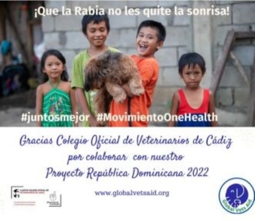 El Colegio de Cádiz apoya un proyecto sanitario contra la rabia en República Dominicana que impulsa Global Vets Aid
