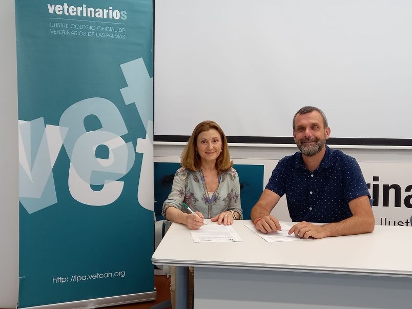 Amalia Agut y Alejandro Suárez, en la firma