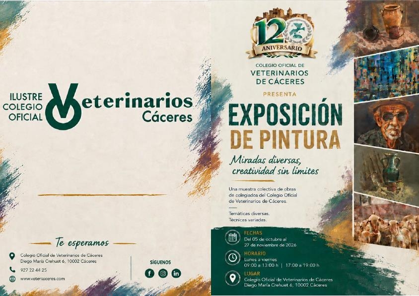 Una exposici&oacute;n recorre en C&aacute;ceres un siglo de historia profesional de la veterinaria a trav&eacute;s de la publicidad 