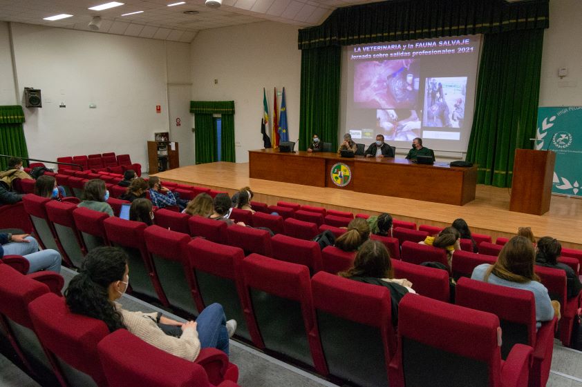 El Colegio de Cáceres y la Facultad de Veterinaria organizan la primera sesión de este curso sobre salidas profesionales