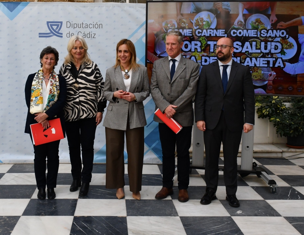 Cristina Velasco, Mercedes Colombo, Almudena Martínez del Junco y Jesús Fernández.