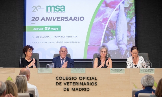 Colvema conmemora el vigésimo aniversario de su master en seguridad alimentaria con el reconocimiento de alumnos, empresas y autoridades 