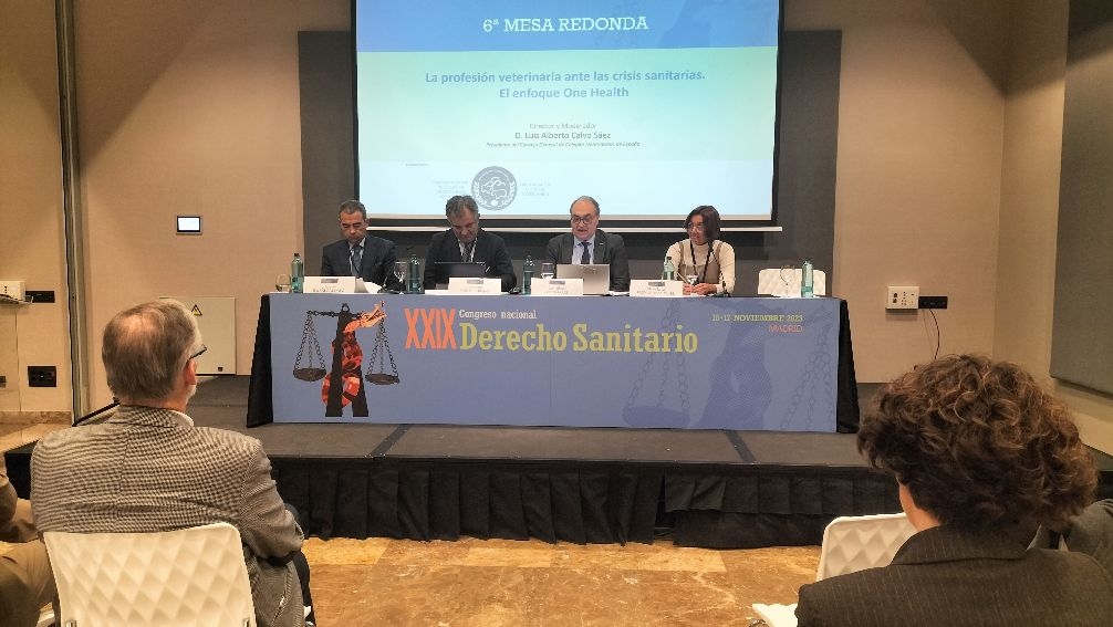  El XXIX Congreso Nacional de Derecho Sanitario incluyó una mesa redonda sobre crisis sanitarias, profesión veterinaria y One Health