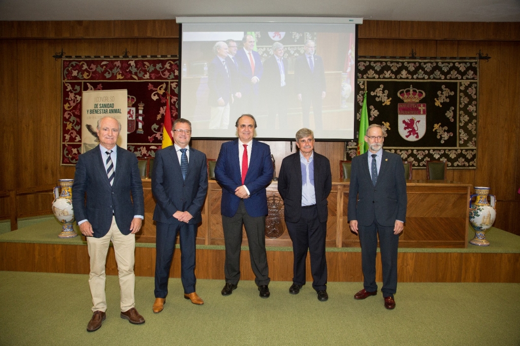 Rufino Rivero, Gerardo Dueñas, Luis Alberto Calvo, Juan Francisco García y Luciano Diez