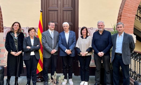El Consejo de Colegios Veterinarios de Cataluña se reunió con el consejero de Salud de la Generalitat para tratar temas de interés