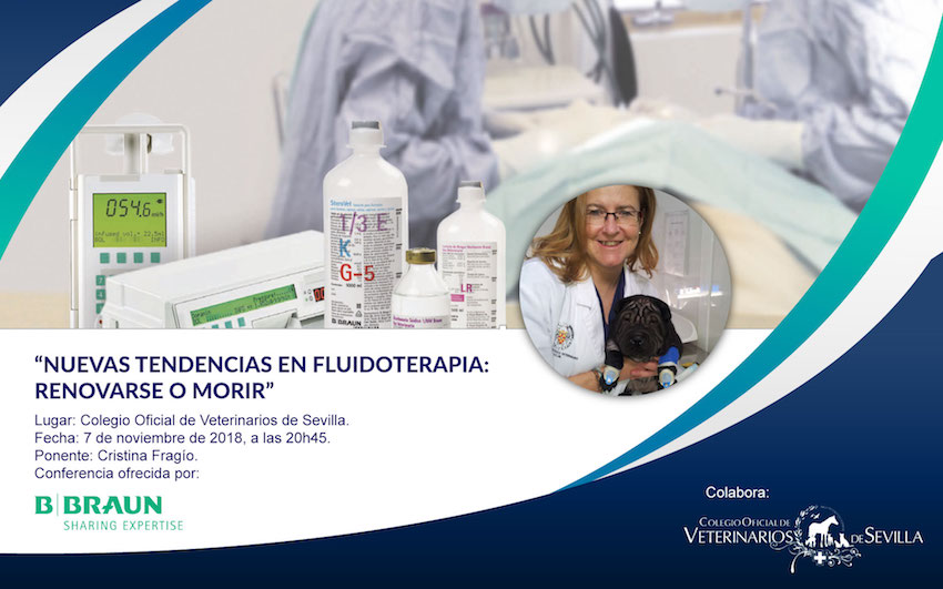 Conferencia sobre “Nuevas tendencias en fluidoterapia: renovarse o morir”