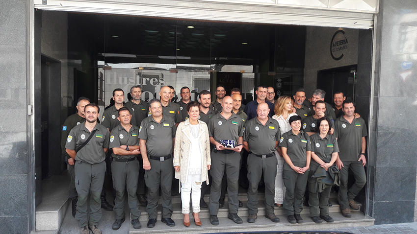 Los agentes ambientales de la Consellería de Medio Ambiente e Ordenación do Territorio recibieron el III Premio de Bienestar Animal