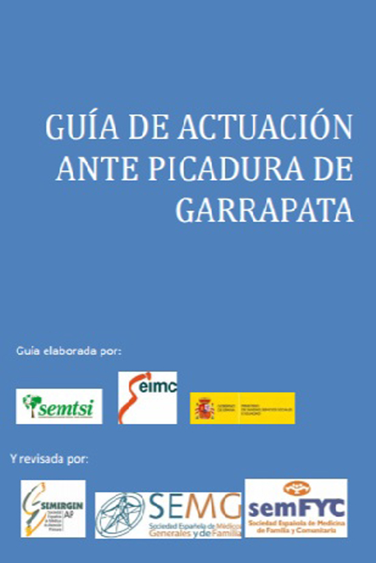 Recomendaciones sanitarias ante la detección de garrapatas infectadas con el virus Crimea-Congo 