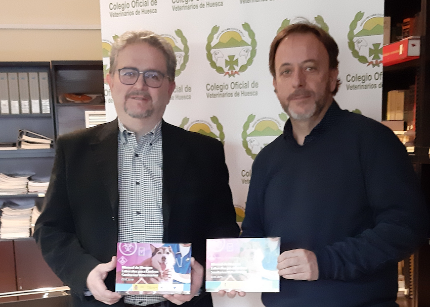 El Colegio de Huesca colabora en la difusión del manual de prevención de riesgos laborales en centros veterinarios