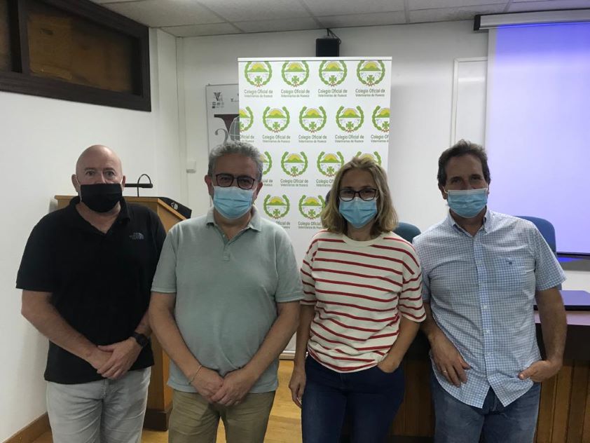 El Colegio de Huesca dona 1.500 euros para atender al ganado y animales de compañía afectados por el volcán en La Palma