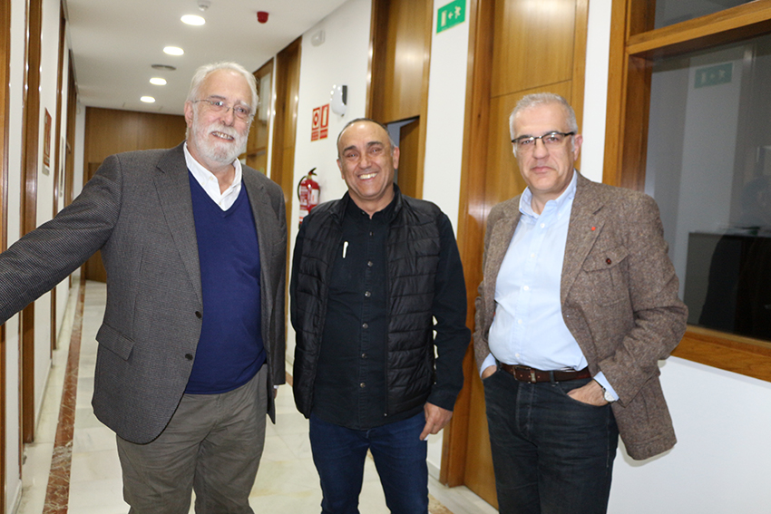 Visita institucional al Consejo Andaluz del presidente de la Federación Europea de Veterinarios