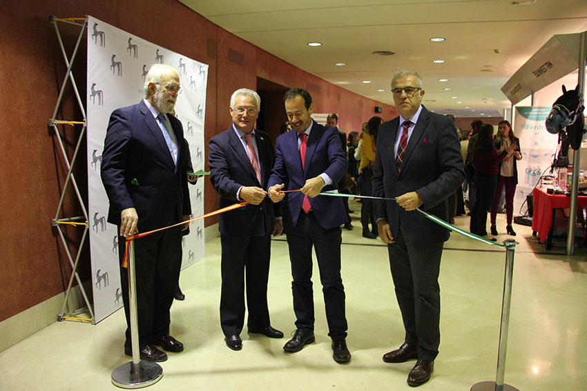 Inaugurado el XVIII Congreso Internacional de Medicina y Cirugía Equina en SICAB