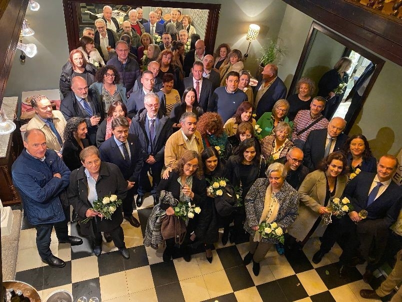 El Colegio de Veterinarios de Lugo congregó a un centenar de asistentes en la celebración de la festividad de su patrón