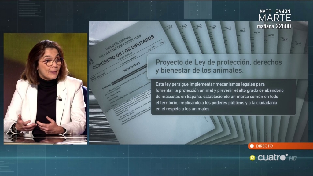  “La nueva Ley huye del término bienestar animal, que surge de la ciencia y asegura que un animal viva bien”