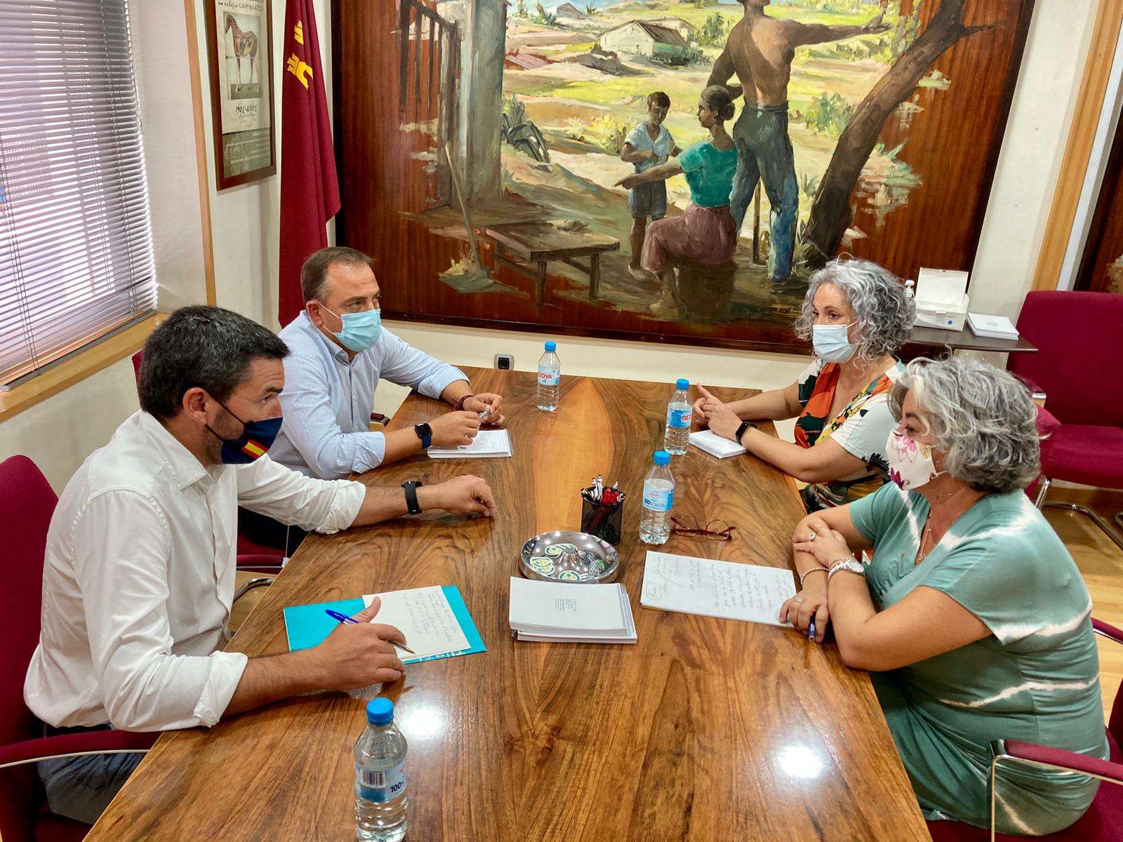 El Colegio de Murcia y la Consejería de Agricultura y Ganadería estrecharán su colaboración en diferentes asuntos
