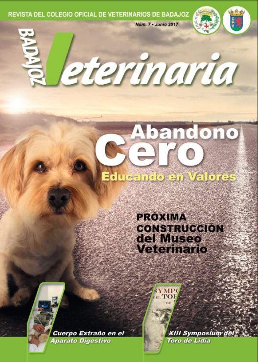 Publicado el número 7 de la revista Badajoz Veterinaria