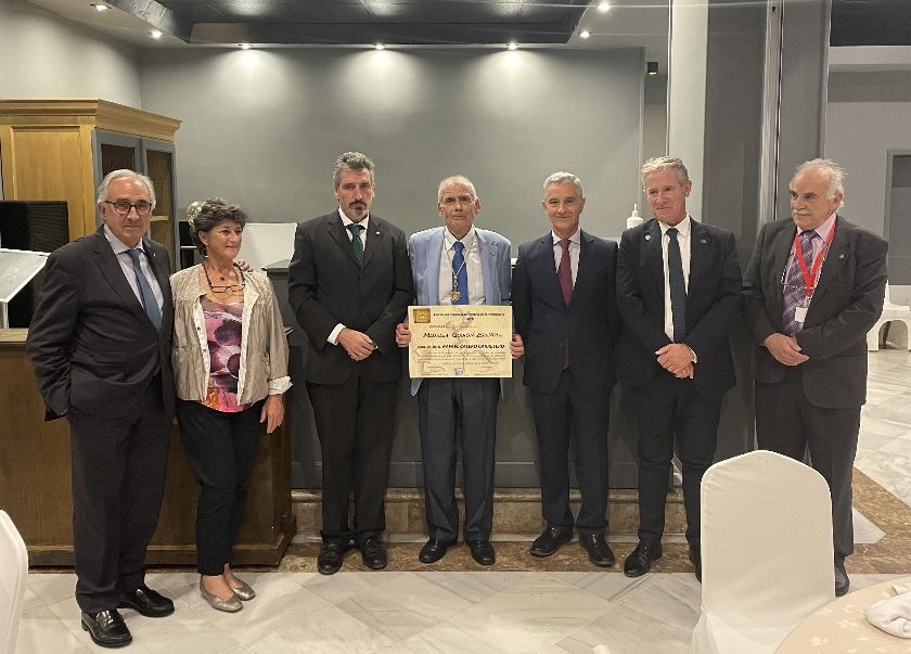 Francisco A. Rojo, Cristina Velasco, José. Ramón Caballero de la Calle, Rafael Calero, Joaquín Sánchez de Lollano, Jesús Fernández y Francisco de Asís Muñoz 