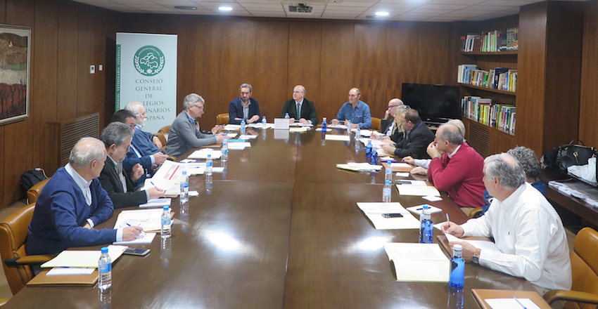 La Asamblea de la REIAC se celebró en la sede del Consejo General de Colegios Veterinarios