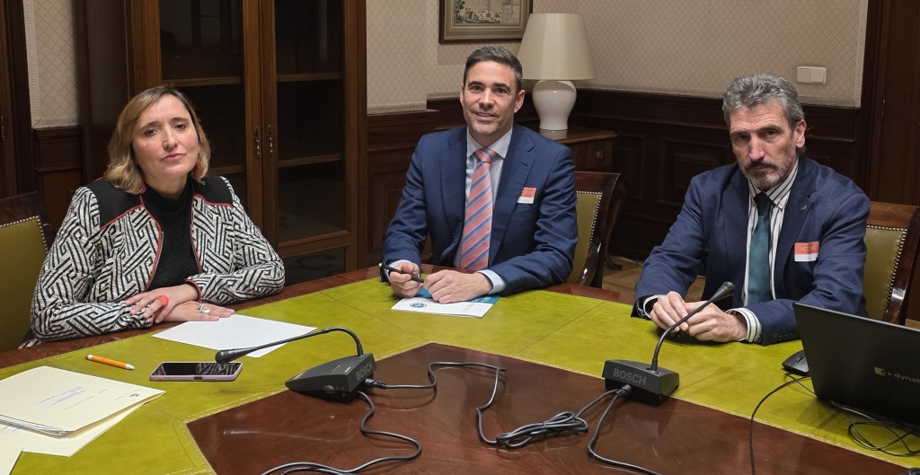 Gonzalo Moreno se re&uacute;ne con la portavoz de Sumar en el Congreso en temas de sanidad