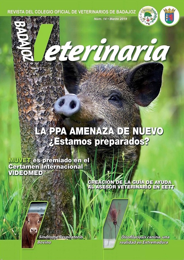 Ya está disponible el último número de la revista ‘Badajoz Veterinaria’