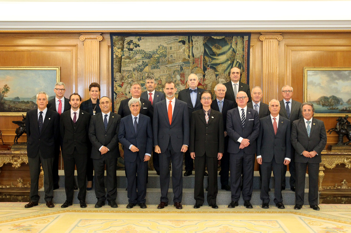 La WVA y el Consejo General presentan al Rey Felipe VI el Congreso Mundial de Veterinaria