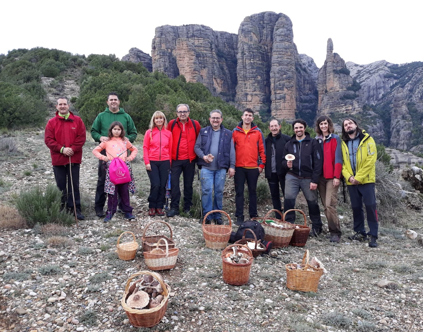 El entorno de Vadiello, lugar elegido para la anual recogida de setas