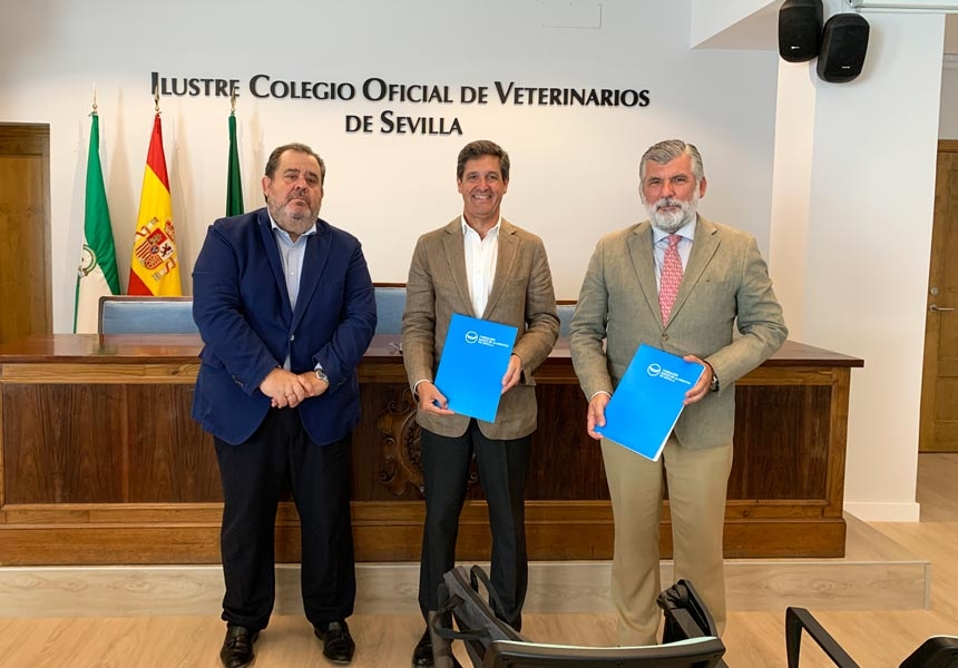 El Colegio de Veterinarios de Sevilla y el Banco de Alimentos suscriben un acuerdo para colaborar en acciones de voluntariado